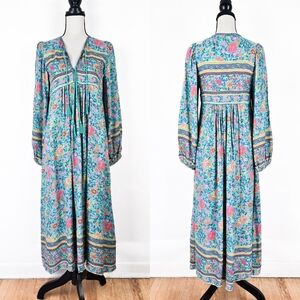 EUC Spell Folktown Boho Midi, Turquoise